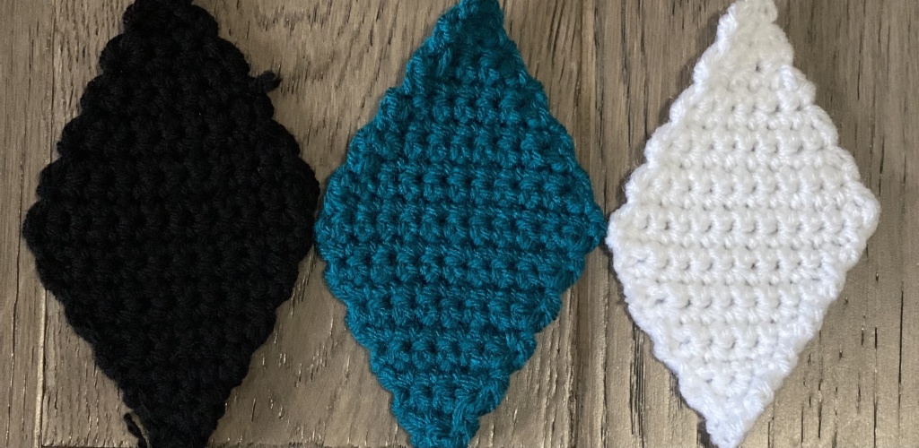 Single Crochet Triangle/Diamond: How to